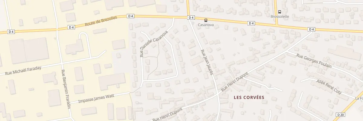Plan du 9 Rue Rosa Luxemburg à Vernouillet