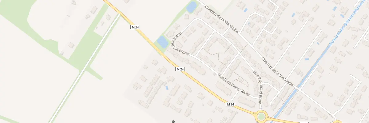 Plan du 3 Rue René Lavergne à Cugnaux