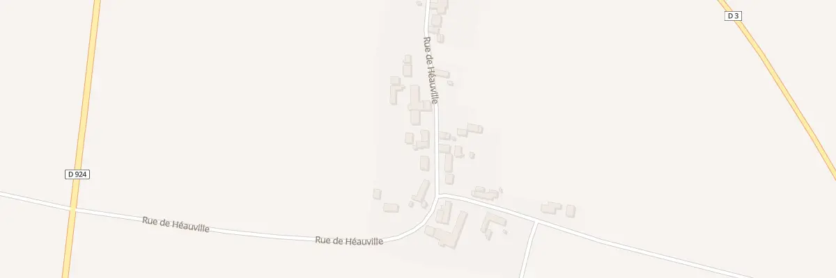 Plan du 34 Rue de Héauville à Ouzouer-le-Doyen