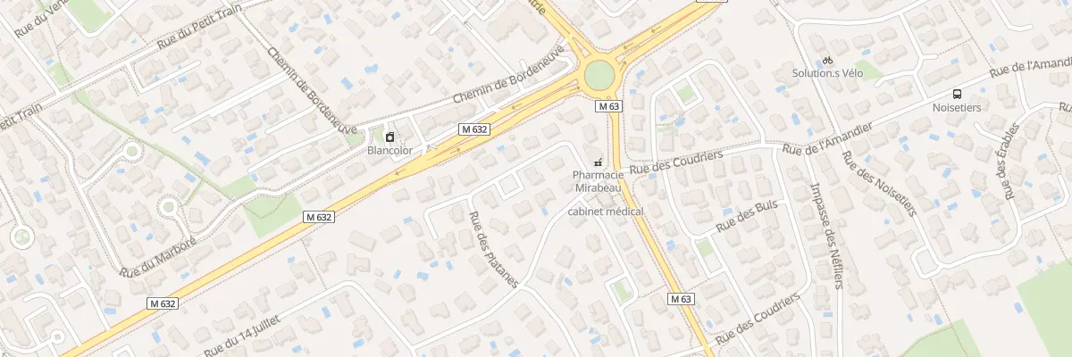 Plan du 5 Rue des Platanes à Tournefeuille