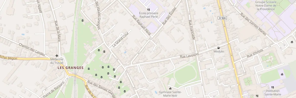 Plan du 42 Rue des Ecoles à Blois