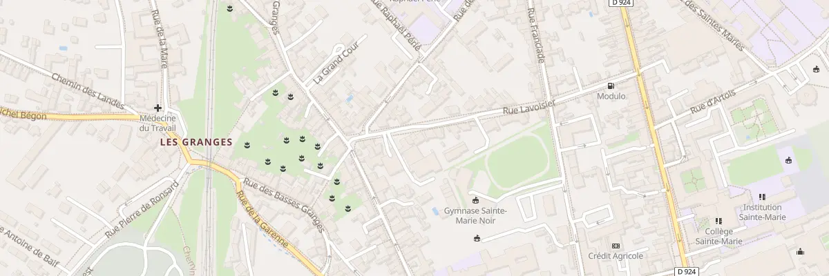 Plan du 22 Rue Lavoisier à Blois