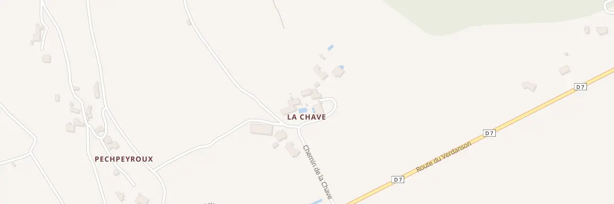 Plan du 5051 La Chave Basse à Cézac