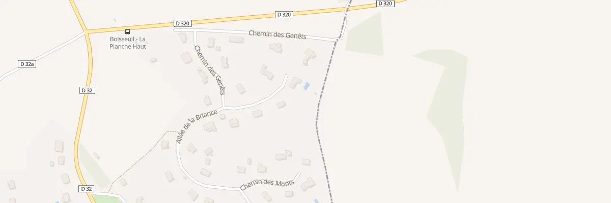 Plan du 47 All des Hauts de Briance à Boisseuil