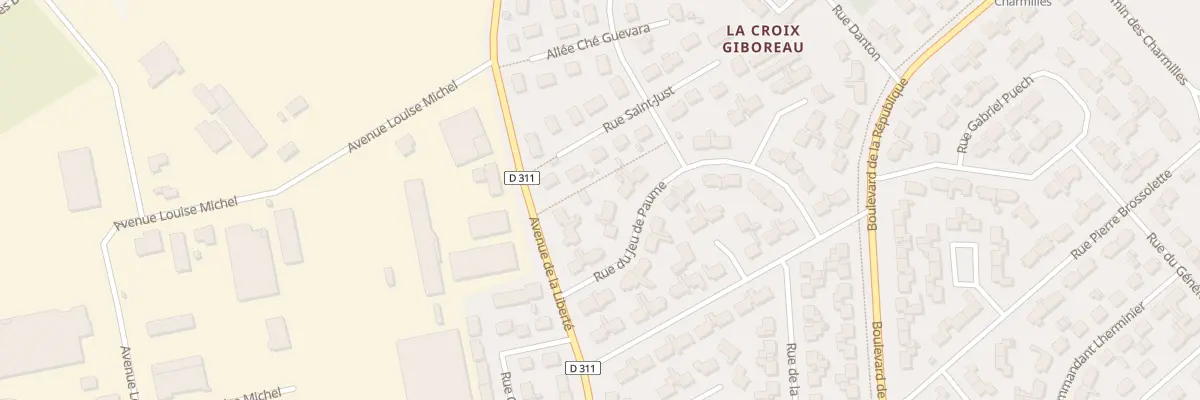 Plan du 7 Rue du Jeu de Paume à Vernouillet
