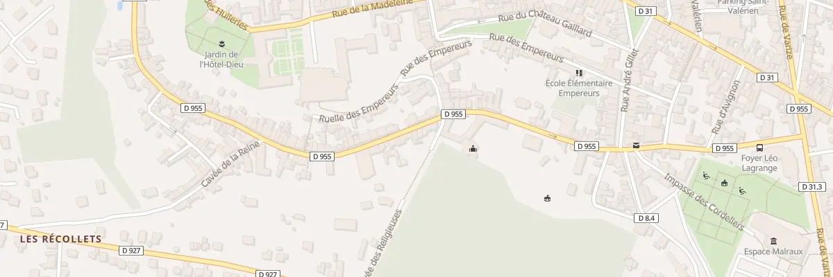 Plan du 8 Rue du Val Saint-aignan à Châteaudun