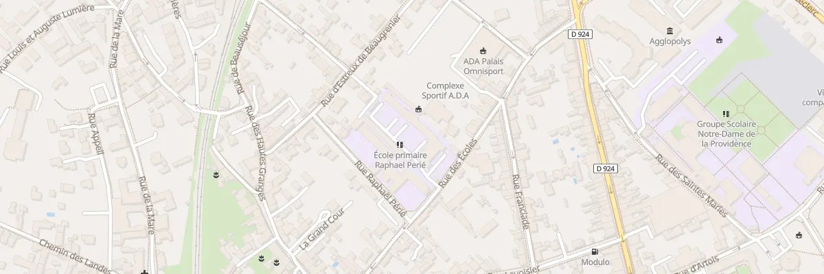 Plan du 39 Rue des Ecoles à Blois
