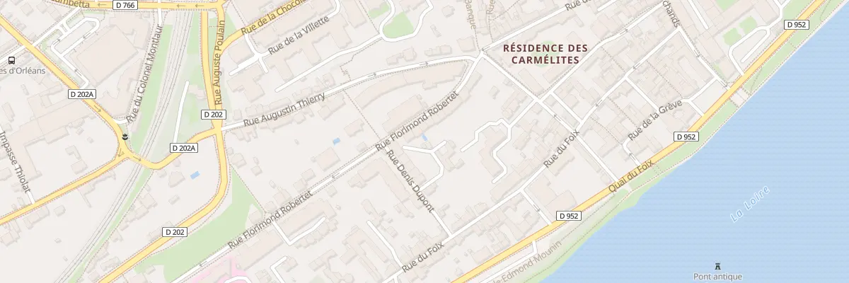 Plan du 24 Rue Florimond Robertet à Blois