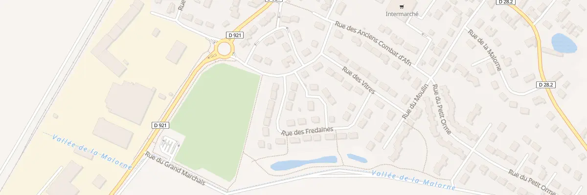 Plan du 4 Rue des Fredaines à Bailleau-le-Pin