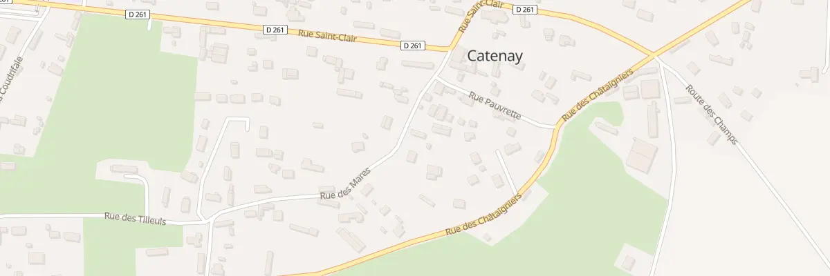 Plan du 350 Rue des Mares à Catenay