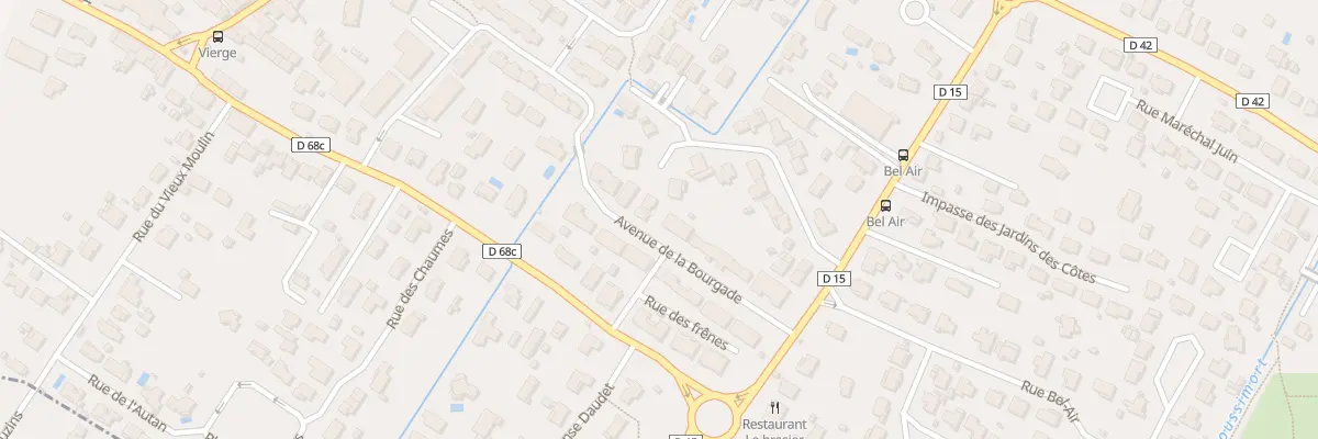 Plan du 28 Av de la Bourgade à Frouzins