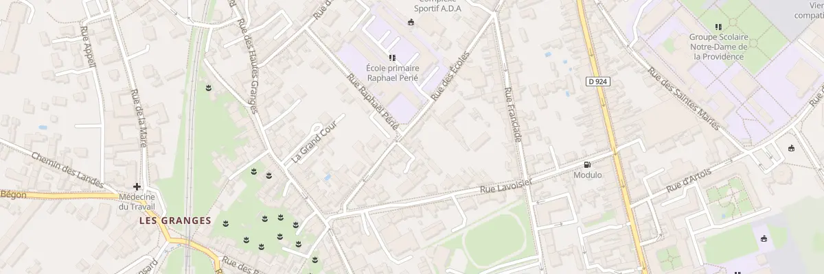 Plan du 34 Rue des Ecoles à Blois