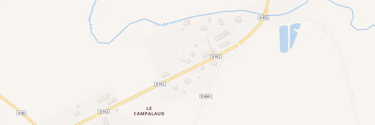 Plan du 10 Le Campalaud à Mailhac-sur-Benaize