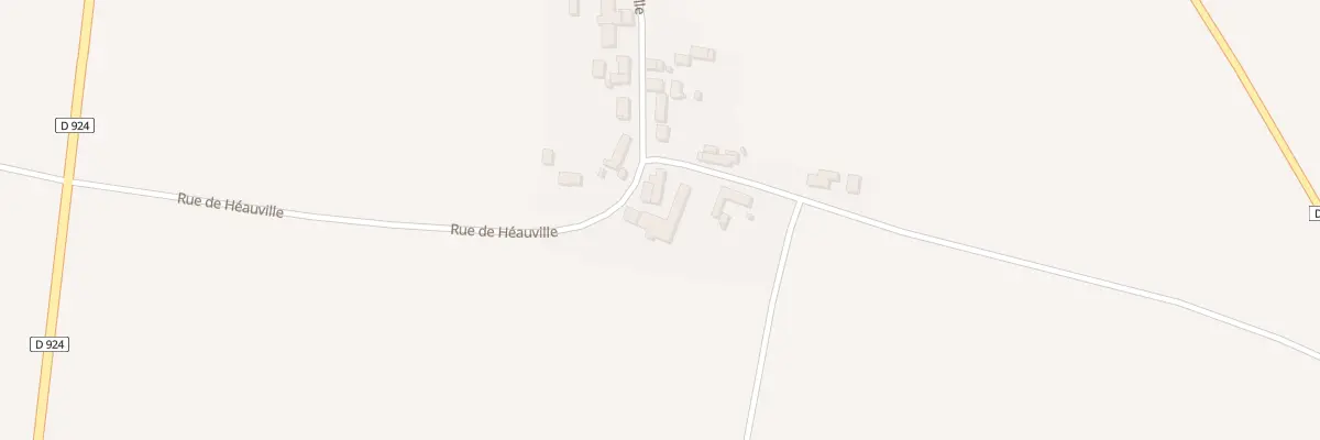 Plan du 42 Rue de Héauville à Ouzouer-le-Doyen