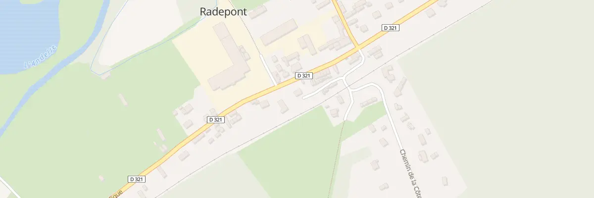 Plan du 54 Che de la Cote Verte à Radepont