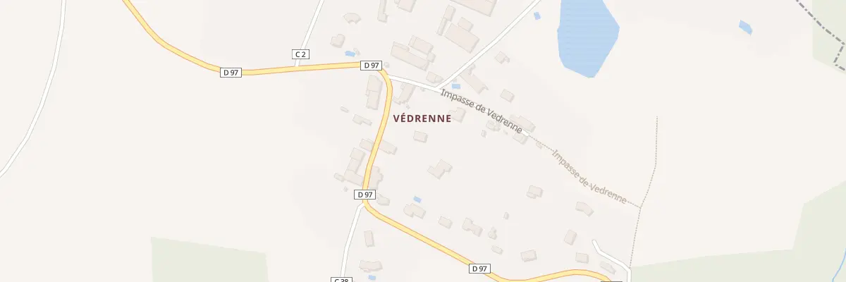Plan du 9 Rue de Védrenne à Bonnac-la-Côte