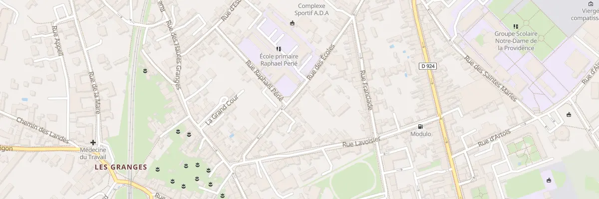 Plan du 32 Rue des Ecoles à Blois
