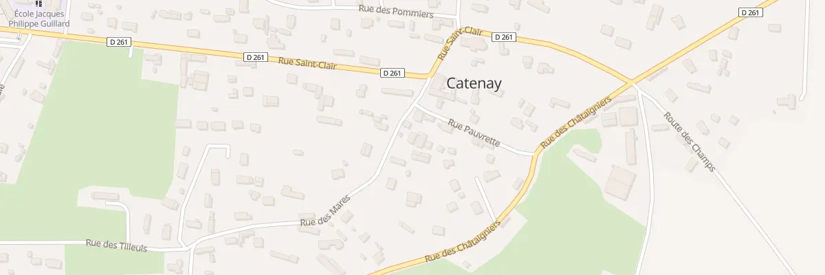 Plan du 366 Rue des Mares à Catenay