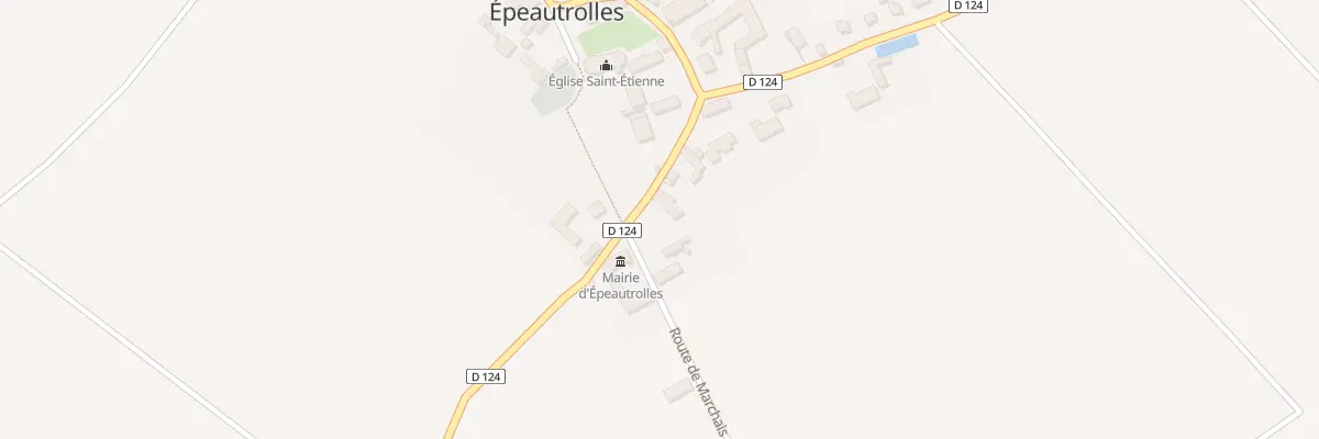 Plan du 2 Rue des Laboureurs à Épeautrolles