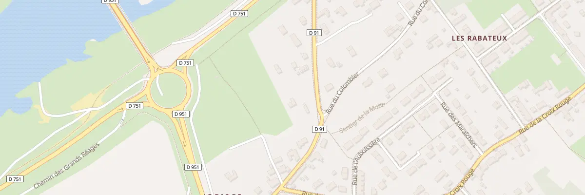 Plan du 21 Rue de Bas-Rivière à Blois