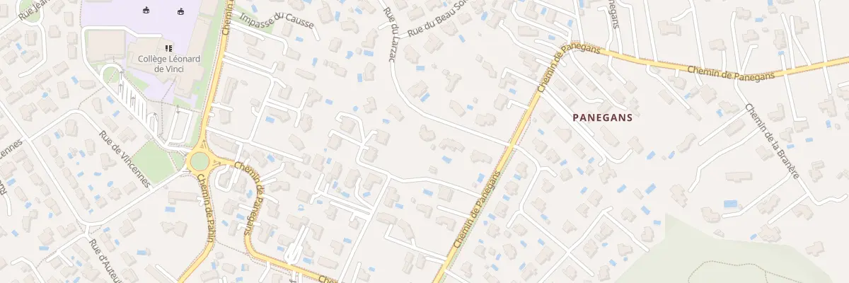 Plan du 24 Rue du Larzac à Tournefeuille