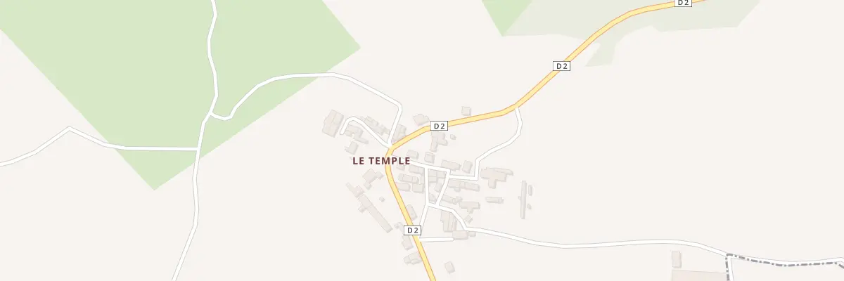 Plan du 7 Le Temple à Ayen