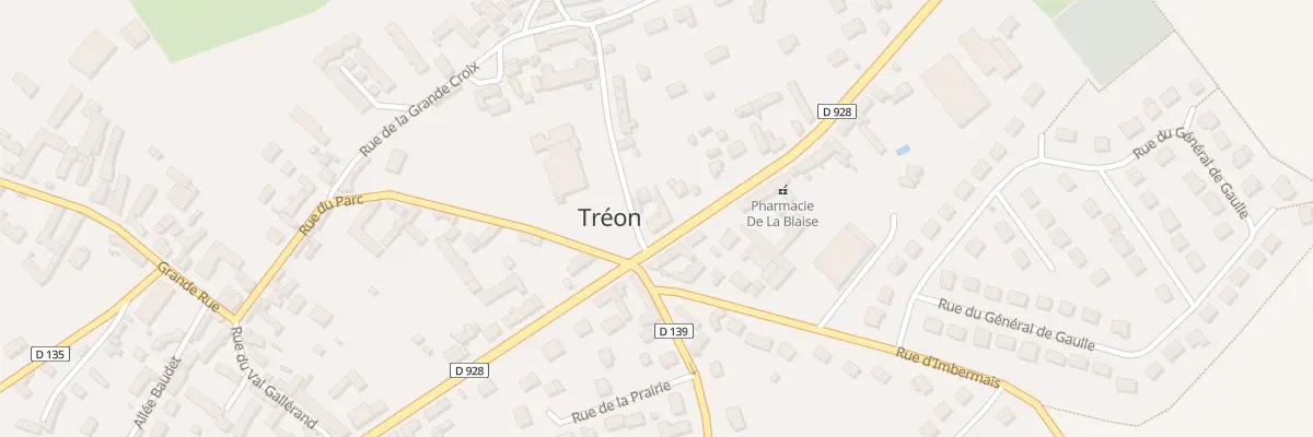 Plan du 37 Rue de Châteauneuf à Tréon