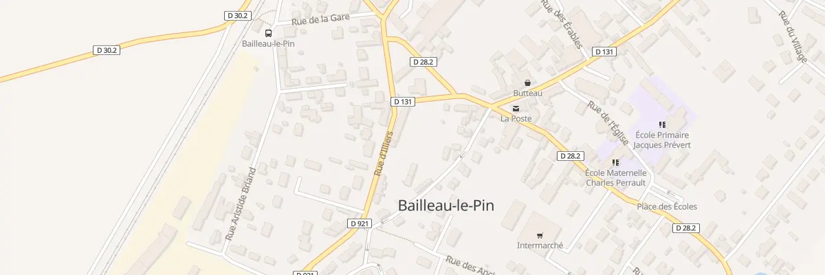 Plan du 2 Rue du Huit Mai à Bailleau-le-Pin