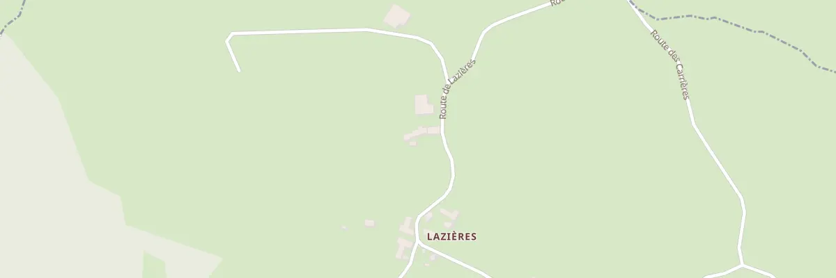 Plan du 429 Rte de Lazières à La Dornac