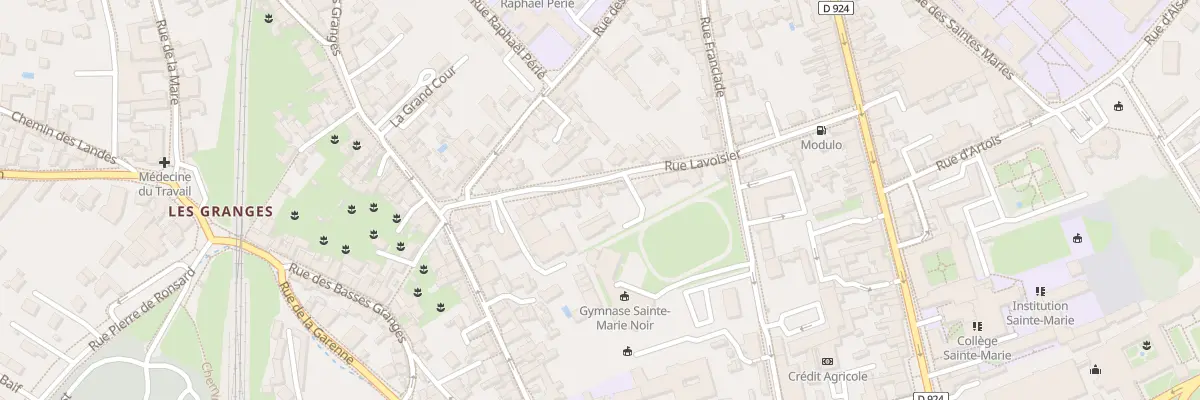 Plan du 18 Rue Lavoisier à Blois