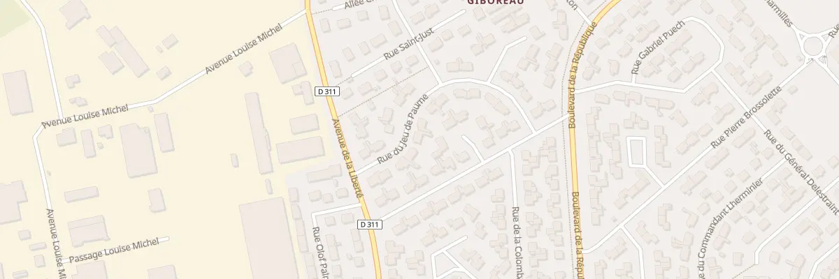 Plan du 10 Rue du Jeu de Paume à Vernouillet