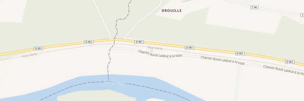 Plan du 5081 Les Champs Bons à Chitray