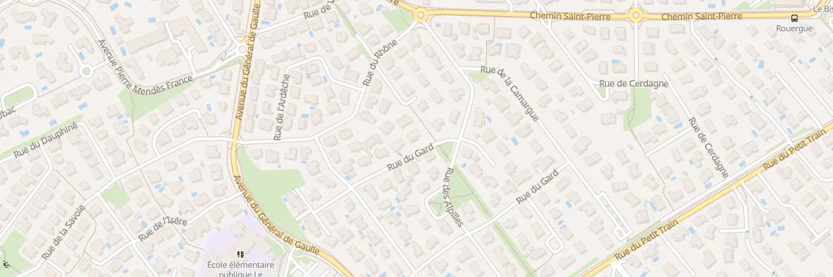 Plan du 4 Rue du Gard à Tournefeuille