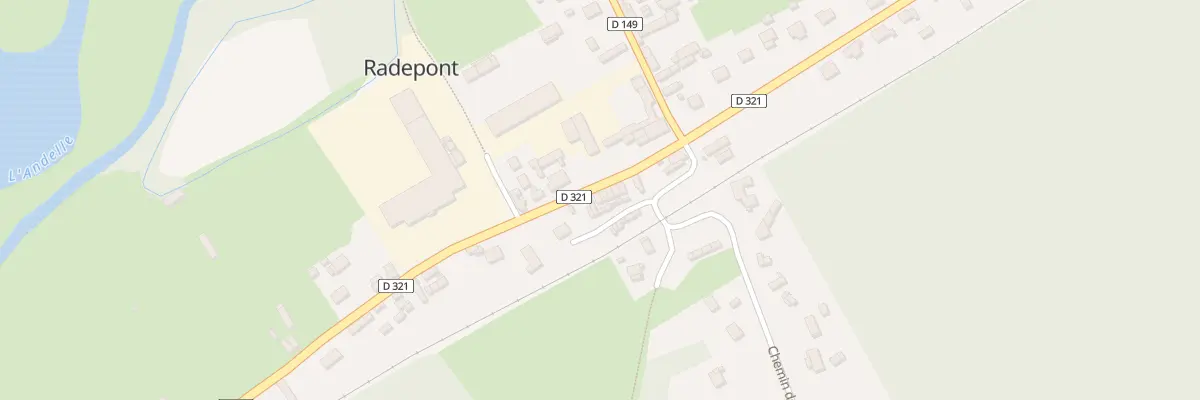 Plan du 1823 Rue de la Republique à Radepont