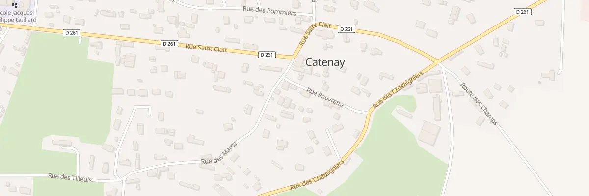 Plan du 30 Rue Pauvrette à Catenay