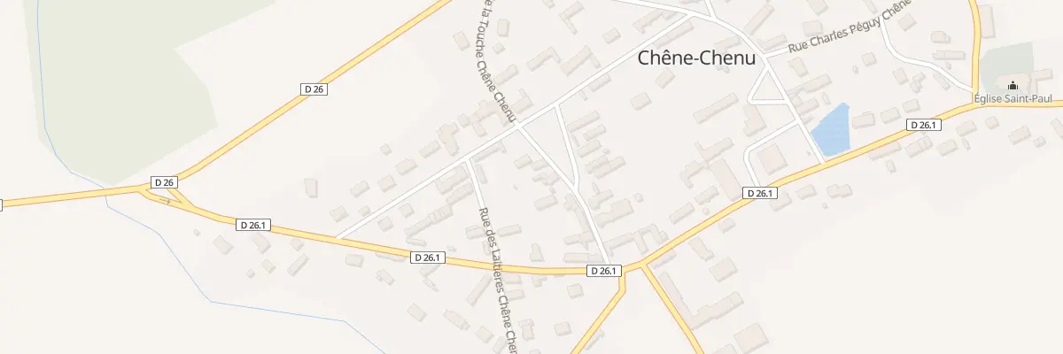 Plan du 9 Pl de la Liberté Chêne Chenu à Tremblay-les-Villages