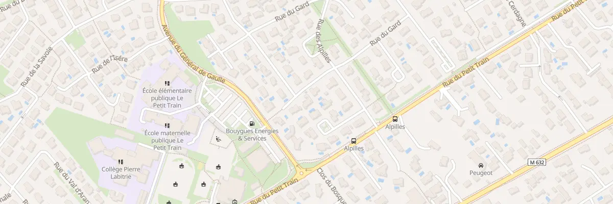 Plan du 28 Rue du Gard à Tournefeuille