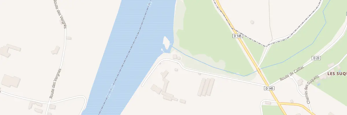 Plan du 5159 Domaine de Langle à Caillac