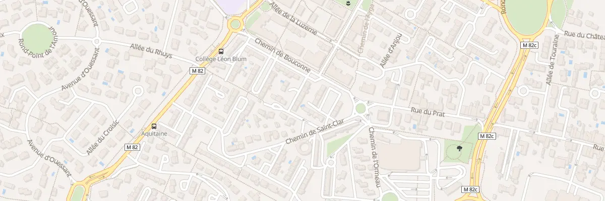 Plan du 7 Che de l’Aussonnelle à Colomiers