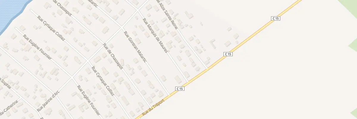 Plan du 4B Rue du Marquis des Maures à Criel-sur-Mer