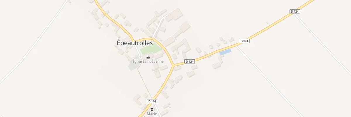 Plan du 1 Rue de la Libération à Épeautrolles