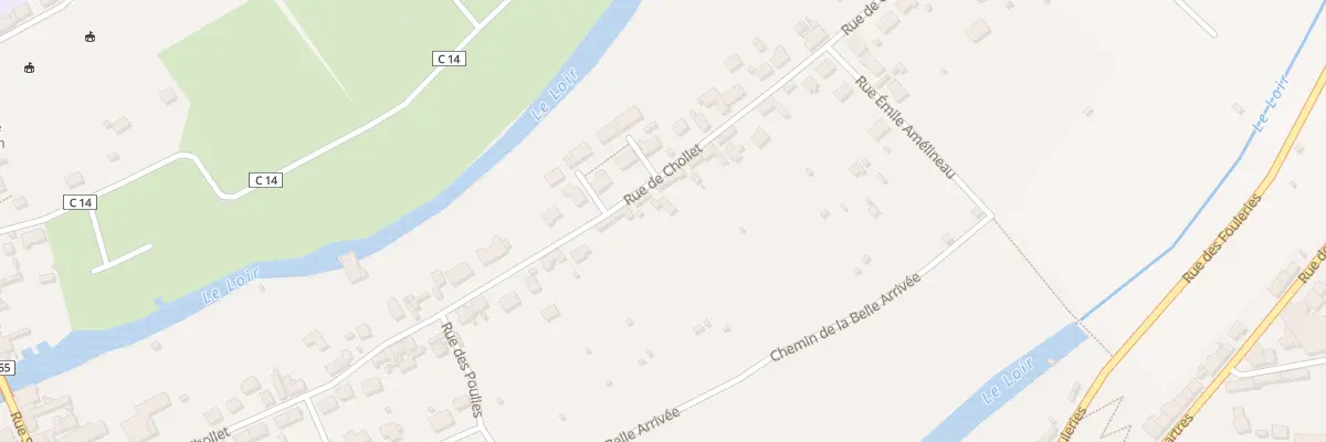 Plan du 49 Rue de Chollet à Châteaudun