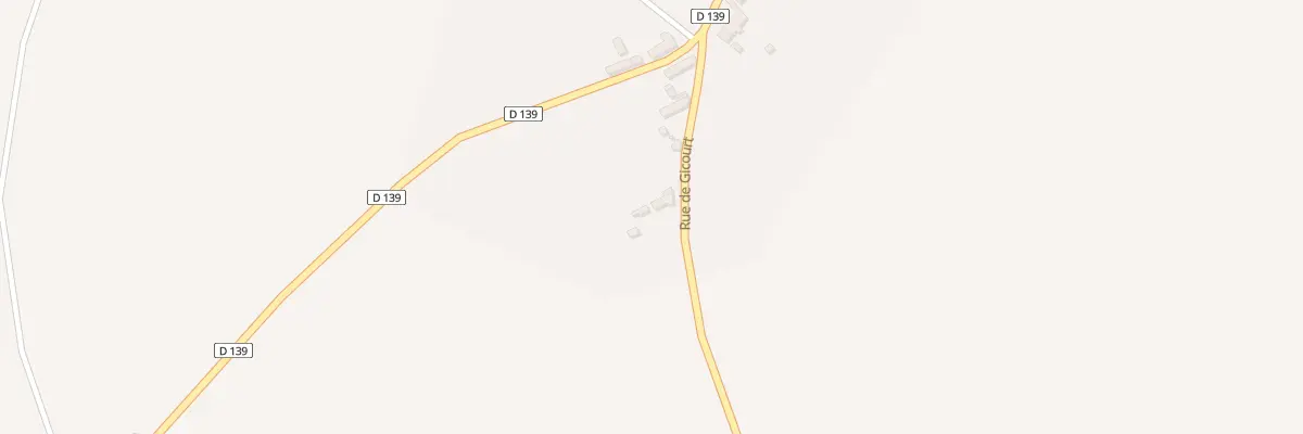 Plan du 6 Rue de Gicourt au Boullay-les-Deux-Églises