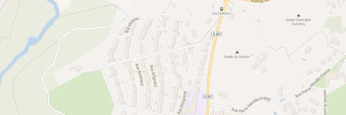 Plan du 5 Rue Vauquelin au Palais-sur-Vienne