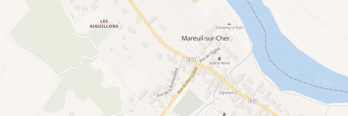 Plan du 105 Rue de la République à Mareuil-sur-Cher