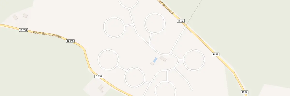 Plan du 55 Rte de Saint Andre à Marcilly-sur-Eure