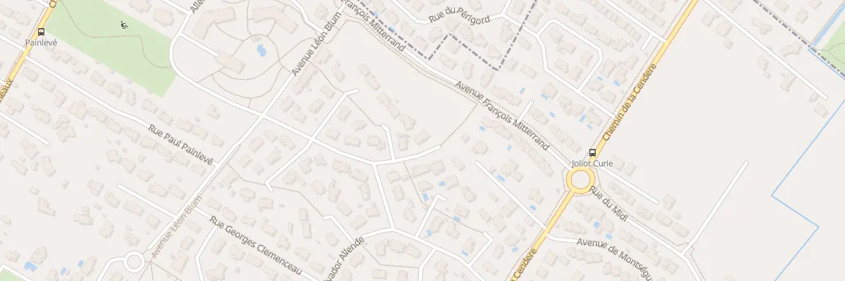 Plan du 1 Rue Vincent Auriol à Frouzins