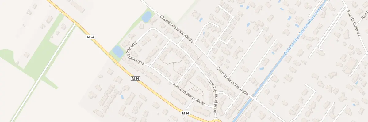 Plan du 25 Rue Raymond Kopa à Cugnaux