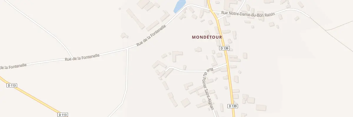 Plan du 2 Imp de la Moineaudière au Boullay-les-Deux-Églises
