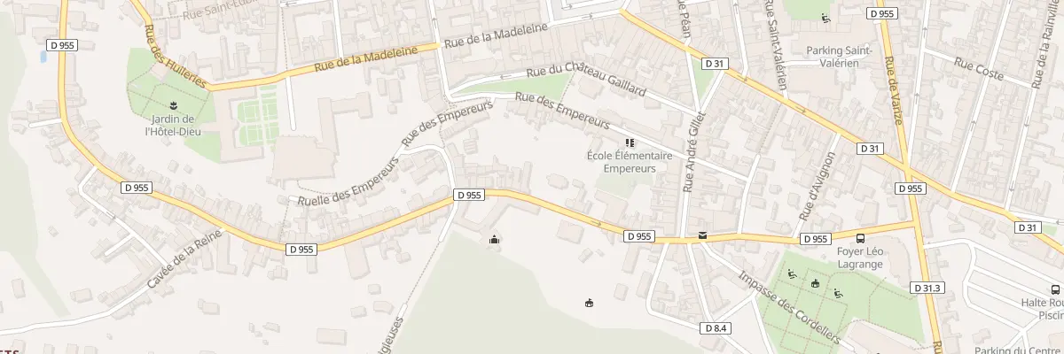 Plan du 21 Rue du Coq à Châteaudun